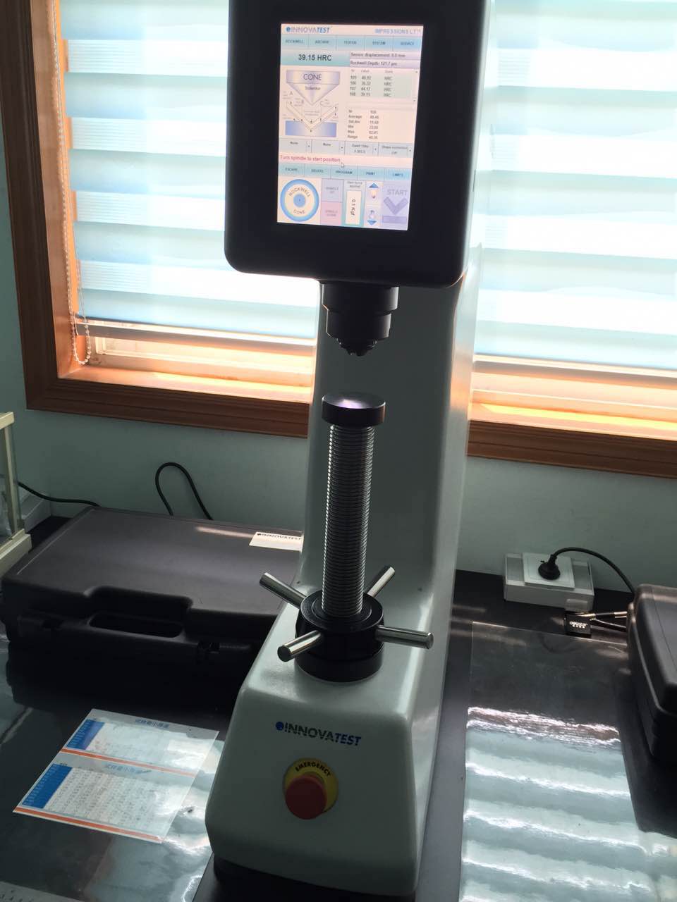 青島豐東熱工技術(shù)洛氏硬度計檢測熱處理加工產(chǎn)品的輔助工裝設(shè)計